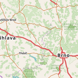 Turistická mapa ČR – podklad preview